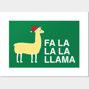 Fa La La La Llama Posters and Art